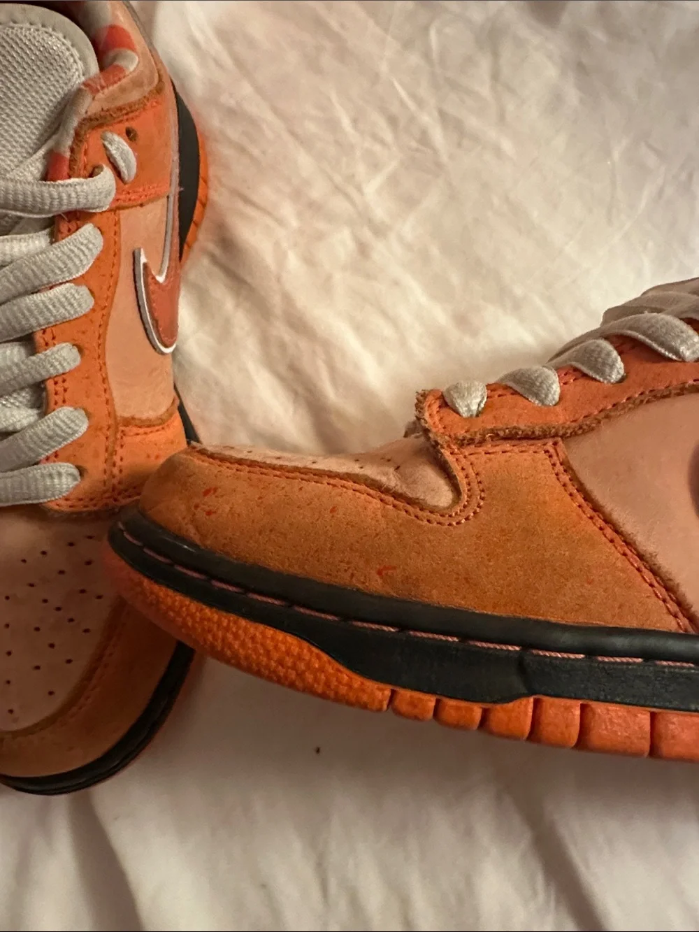 Nike SB Dunk Low Orange lobsters Low-Top Sneakers - Picture 7 of 16